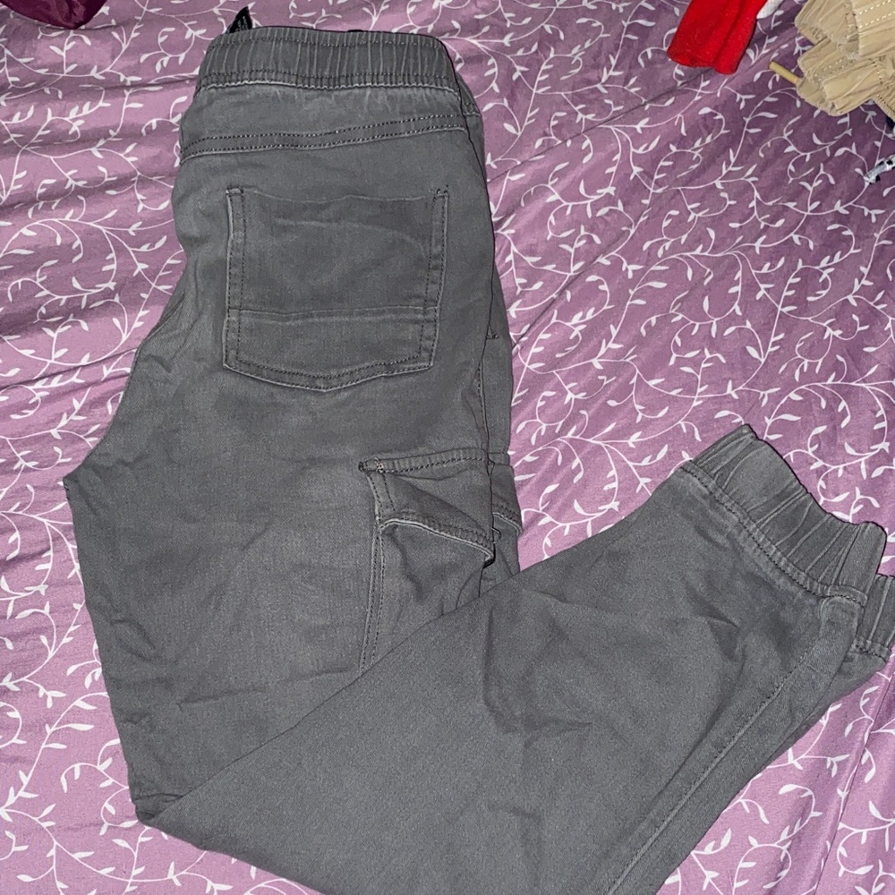 Kids Casual Gray Bottoms